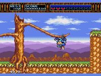 une photo d'Ã©cran de Rocket Knight Adventures sur Sega Megadrive